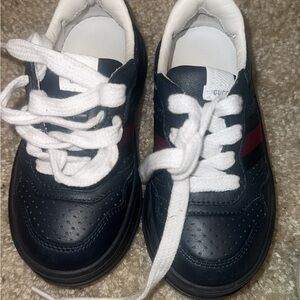 Toddler Navy Gucci Sneakers